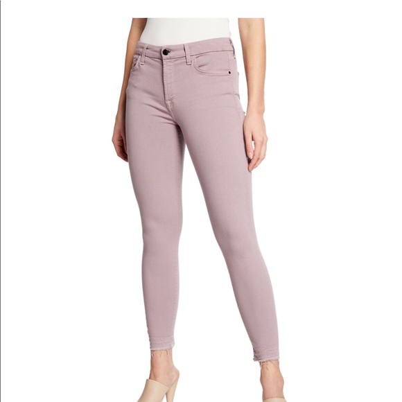 7 For All Mankind Jen 7 Ankle Skinny Mauve Jean 18 - Picture 7 of 7